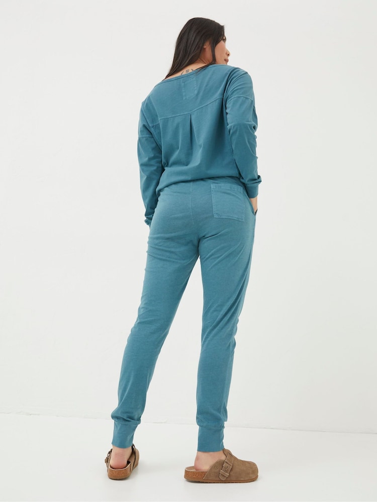 FatFace Ottilie Blue Joggers - Image 2 of 6 FatFace Ottilie Blue Joggers - Image 2 of 6