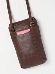 FatFace Brown Bronte Bee Phone Bag - Image 3 of 3