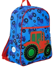 Harry Bear Blue Tractor Transport Backpack - Image 2 of 4