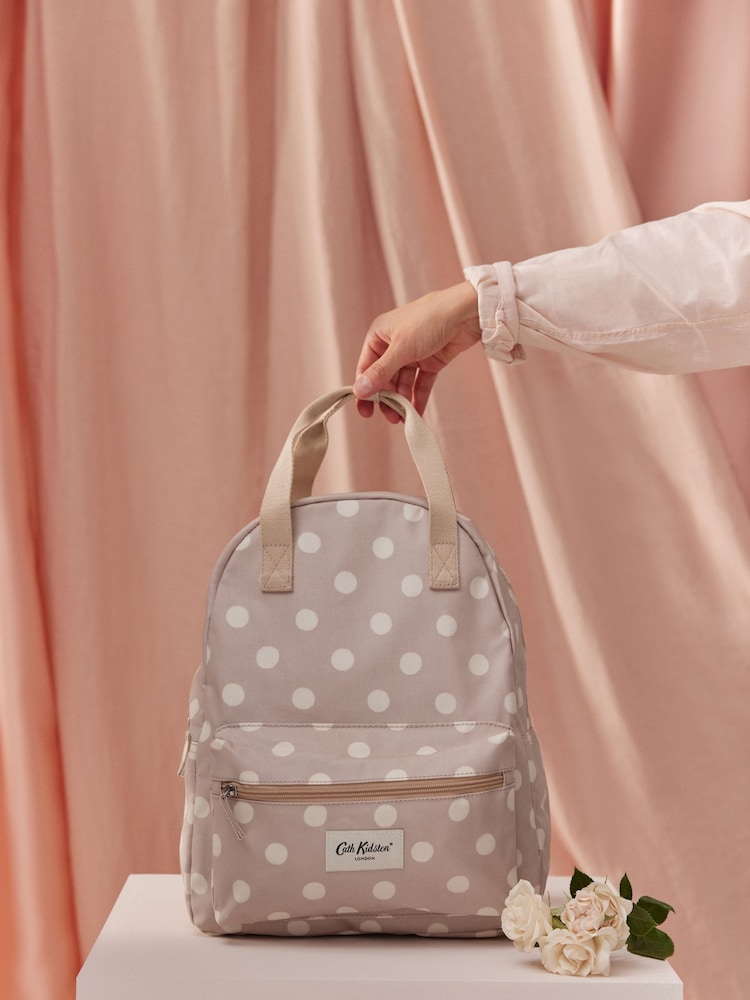 Cath Kidston Pink Twilight Garden Print Casual Backpack - Image 1 of 11