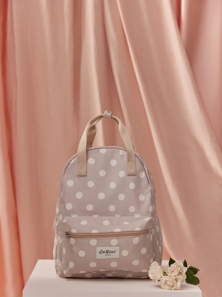 Cath Kidston Pink Twilight Garden Print Casual Backpack - Image 2 of 11