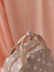 Cath Kidston Pink Twilight Garden Print Casual Backpack - Image 6 of 11