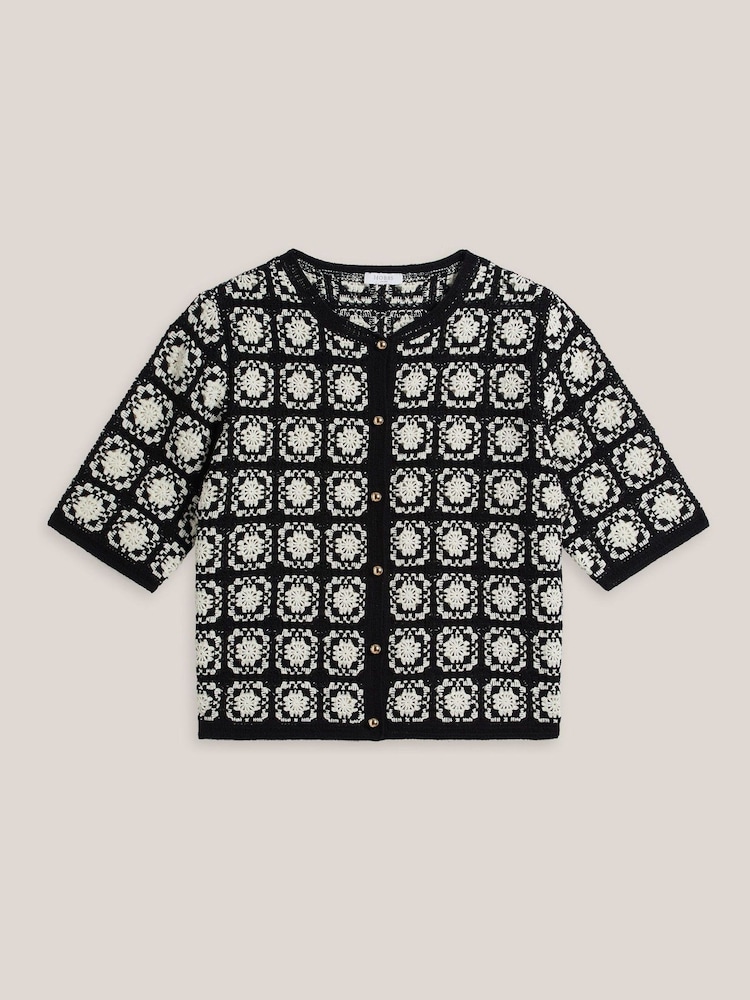 Hobbs White Sophia Cardigan - Image 4 of 4