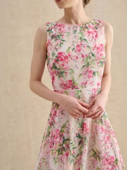 Hobbs White Petite Carly Dress - Image 3 of 4