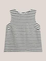 Hobbs White Roxie Stripe Tank - Image 4 of 4