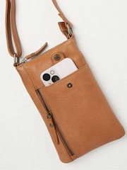 FatFace Essie Brown Phone Bag - Image 3 of 3