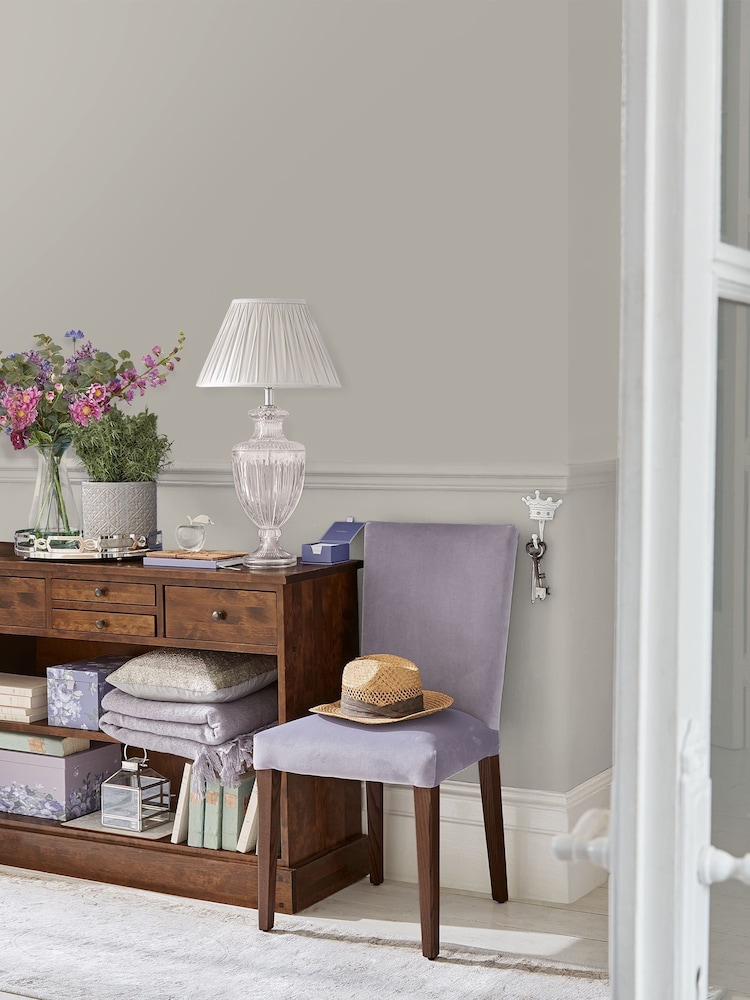 Laura Ashley Pale Dove Grey Eggshell 750ml Paint - Image 1 of 4