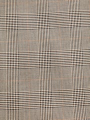 Taupe Slim Check Suit: Jacket - Image 9 of 10