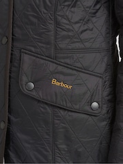 Barbour® Black Cavalry Quilted Jacket - Image 9 of 10