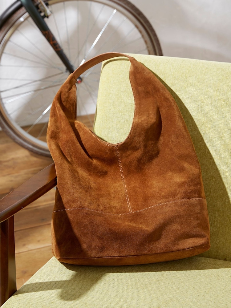 FatFace Hattie Brown Scoop Hobo Bag - Image 5 of 5 FatFace Hattie Brown Scoop Hobo Bag - Image 5 of 5