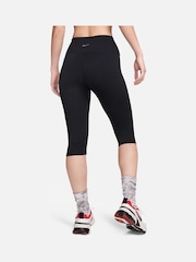 Nike Black One High-Waisted Capri Leggings - Image 2 of 9