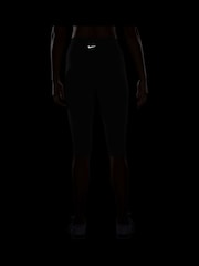Nike Black One High-Waisted Capri Leggings - Image 4 of 9