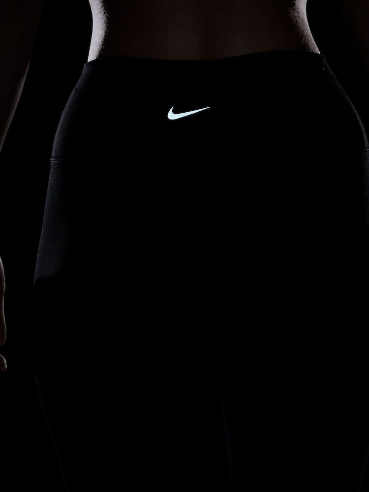 Nike One Nike High Waisted Capri Leggings Buy Nike Black One High