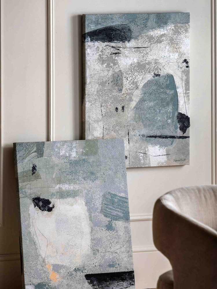 Gallery Home Blue In Sight Framed Canvas Set of 2 - Image 1 of 5 Gallery Home Blue In Sight Framed Canvas Set of 2 - Image 1 of 5
