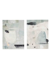 Gallery Home Blue In Sight Framed Canvas Set of 2 - Image 4 of 5