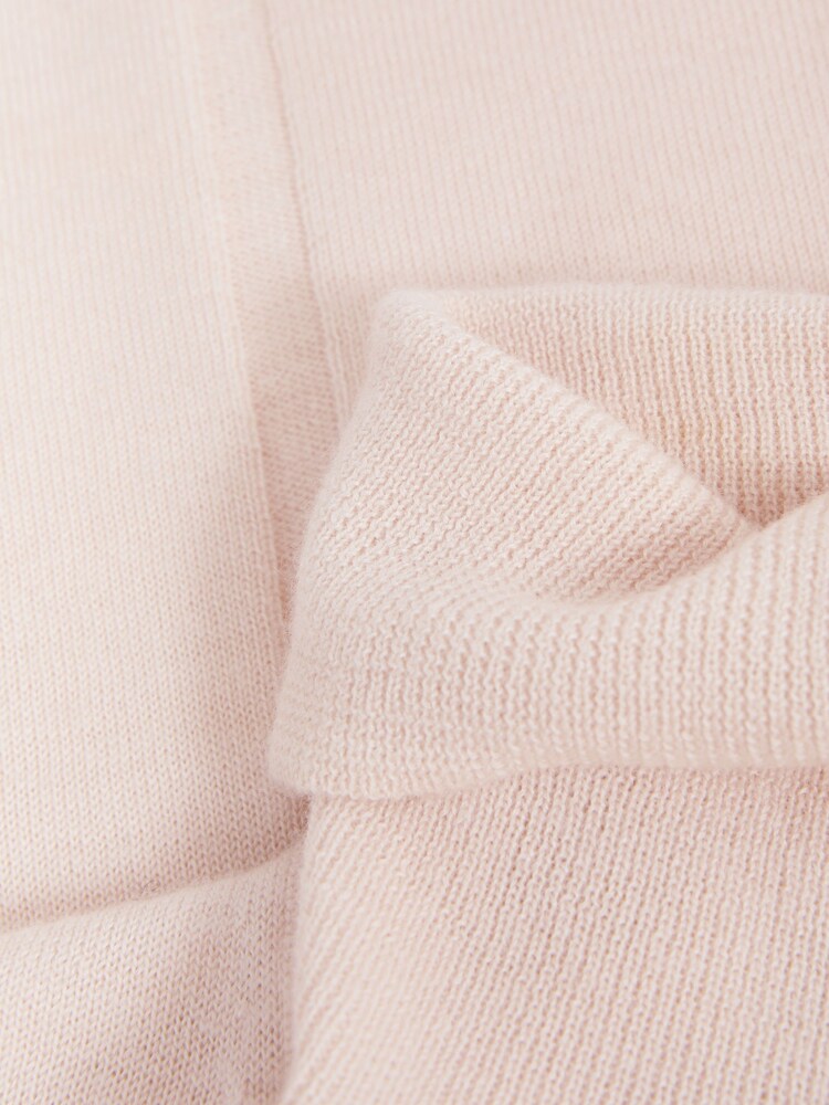 Reiss Pink Hazel Cashmere Roll Neck Top - Image 5 of 5