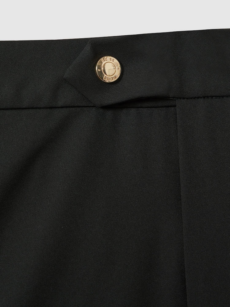 Reiss Bottle Green Sun Side Adjuster Swim Shorts - Image 6 of 6