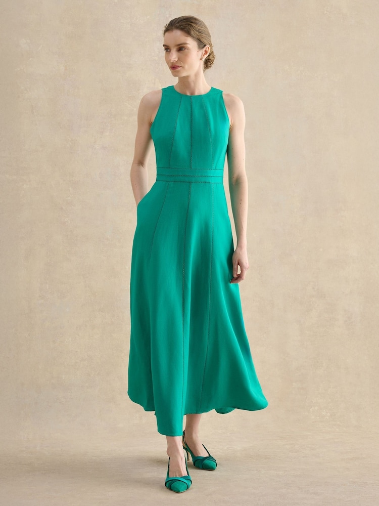 Hobbs Green Harewood Dress - Image 1 of 4