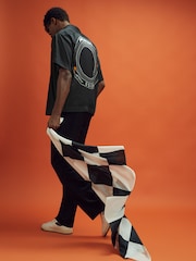 Reiss x McLaren F1 Team Black Cuban Collar Shirt - Image 1 of 8