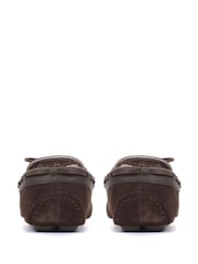 Jones Bootmaker Men's Sheepskin Lined Slippers - Image 4 of 6