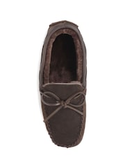 Jones Bootmaker Men's Sheepskin Lined Slippers - Image 5 of 6
