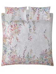 Clarissa Hulse Cream Cascading Kaleidoscope 100% Cotton Duvet Cover and Pillowcase Set - Image 3 of 4