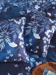 Clarissa Hulse Cyanotype 100% Cotton Duvet Cover and Pillowcase Set - Изображение 3 из 6