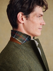 Barbour® Green Donegal Slim Fit Suit Jacket - Image 4 of 8