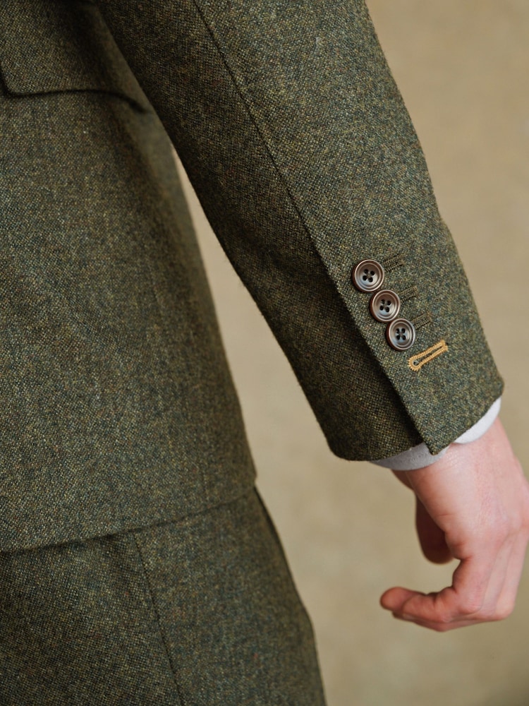 Green Barbour Jacket Tweed Barbour® Green Donegal Slim Fit Suit