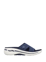 Skechers Blue Go Walk Arch Fit Sandals - Image 1 of 5