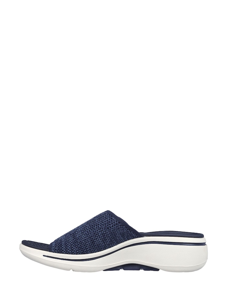 Skechers Blue Go Walk Arch Fit Sandals - Image 2 of 5