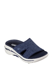 Skechers Blue Go Walk Arch Fit Sandals - Image 3 of 5