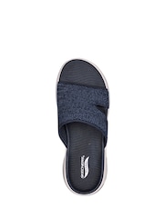 Skechers Blue Go Walk Arch Fit Sandals - Image 4 of 5