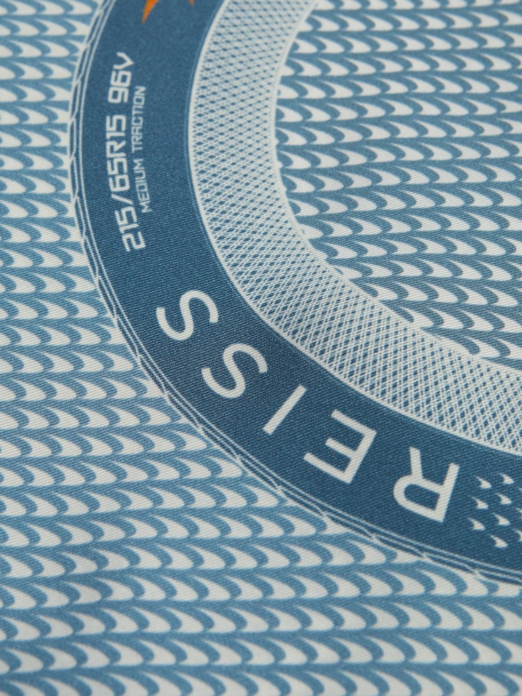 Airforce Blue - Рубашка с воротником Reiss x McLaren F1 Team - Изображение 7 из 7