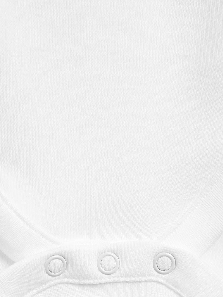 Blanc indispensable - Combinaisons bébé à manches courtes - Image 5 of 8