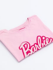 Vanilla Underground Pink Barbie Cropped 100% Cotton T-Shirt - Image 2 of 5
