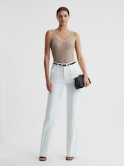 Paige High Rise Wide Leg Trousers - Image 3 of 6