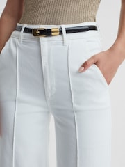 Paige High Rise Wide Leg Trousers - Image 4 of 6