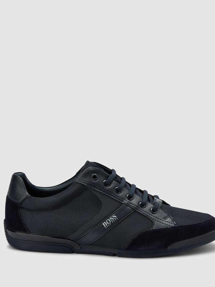 BOSS Navy Saturn Trainers - Image 1 of 4