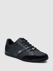 BOSS Navy Saturn Trainers - Image 2 of 4
