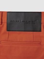 Reiss x McLaren F1 Team Papaya Twill Relaxed Shorts - Image 6 of 6