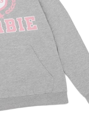 Vanilla Underground Grey Barbie Ladies Licensing Hoodie - Image 3 of 7