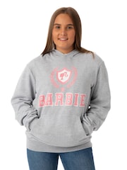 Vanilla Underground Grey Barbie Ladies Licensing Hoodie - Image 6 of 7