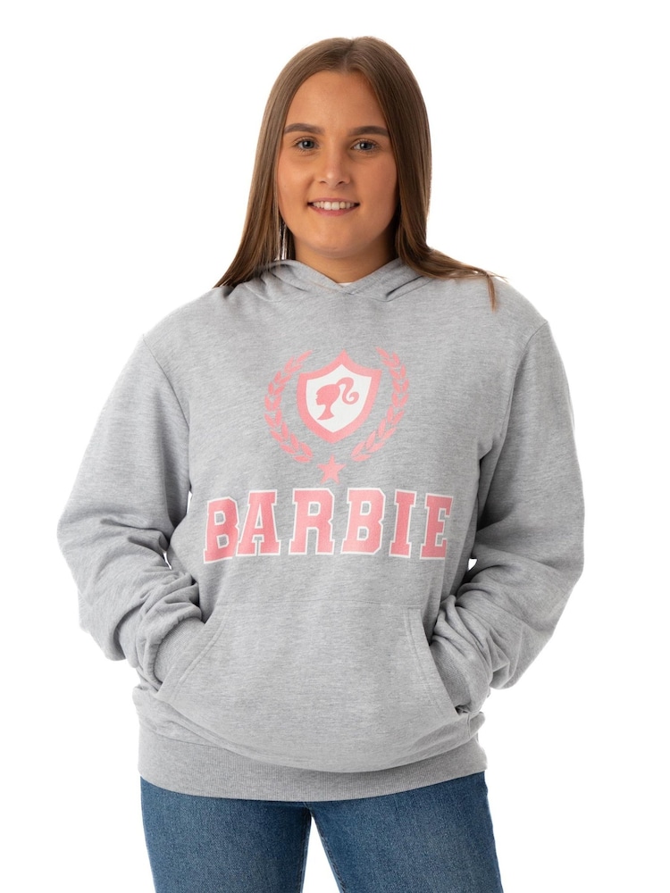 Vanilla Underground Grey Barbie Ladies Licensing Hoodie - Image 6 of 7