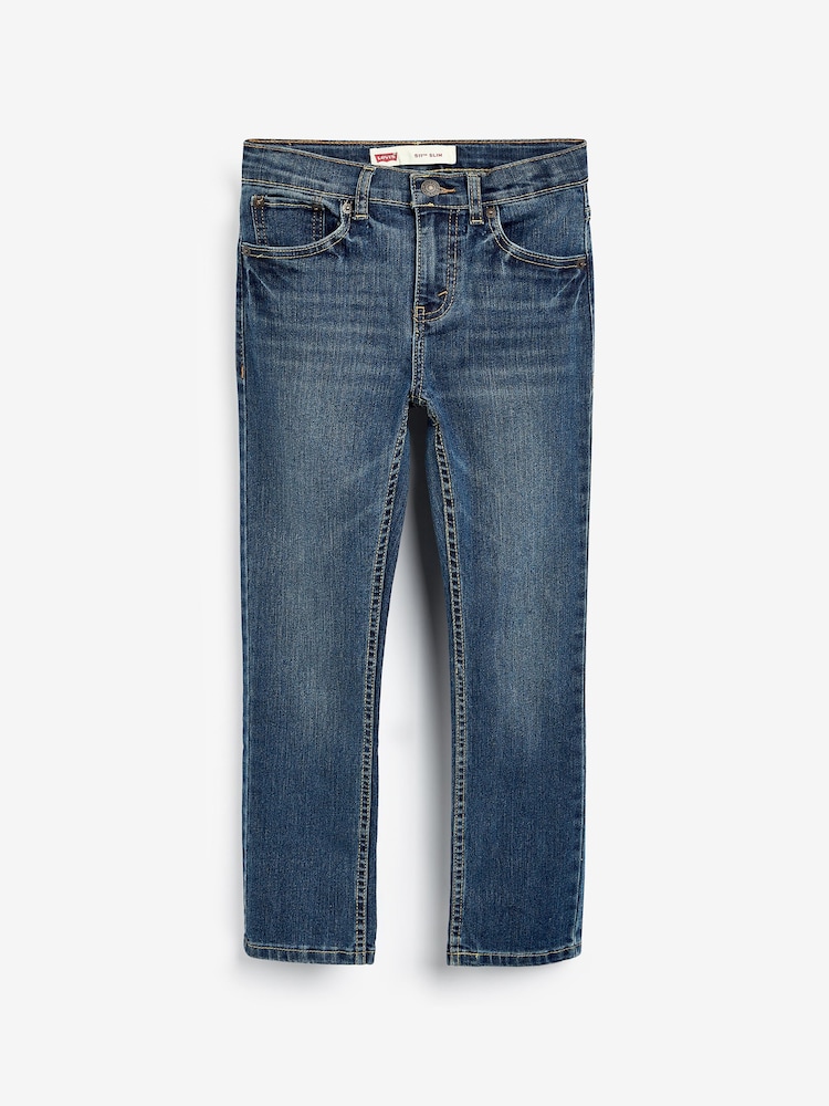 Levi's® Blue Kids 511™ Slim Fit Jeans - Image 4 of 7