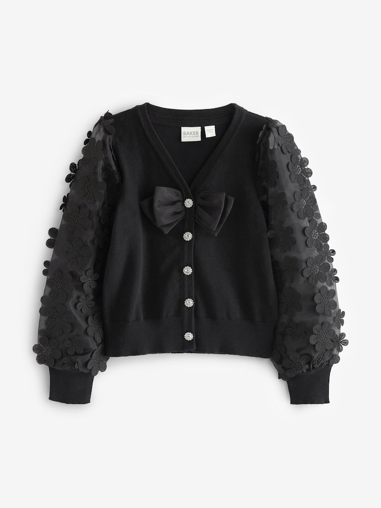 Baker by Ted Baker 3D Flower Cardigan - Image 1 of 4