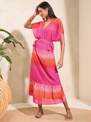 Love & Roses Bedruckter Kaftan - Bild 1 von 4