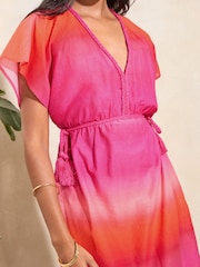 Love & Roses Bedruckter Kaftan - Bild 2 von 4