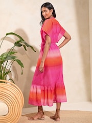 Love & Roses Bedruckter Kaftan - Bild 3 von 4