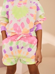 Knüpfbatik, mehrfarbig - Jersey-Shorts (3—16 J.) - Bild 4 von 7